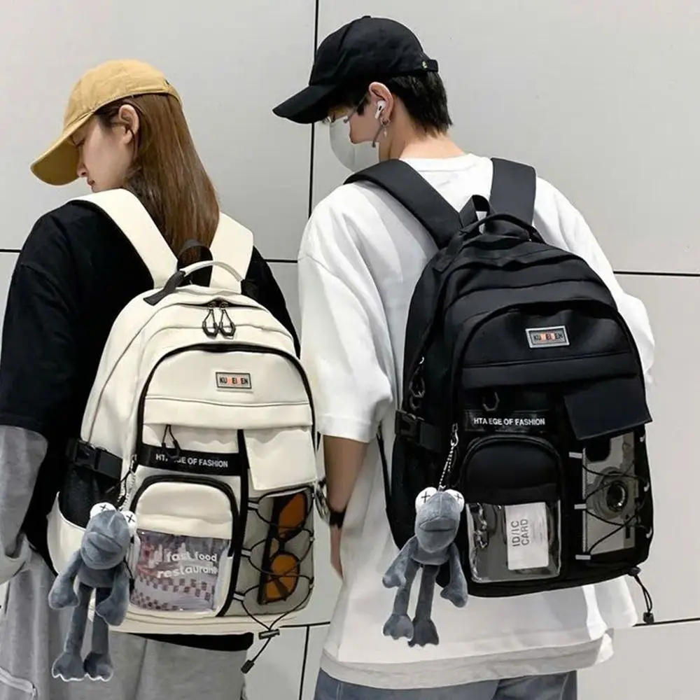 ファッション大容量バックパック韓国風カラー通気性スクールバッグ多機能カジュアルカレッジバックパックスクール