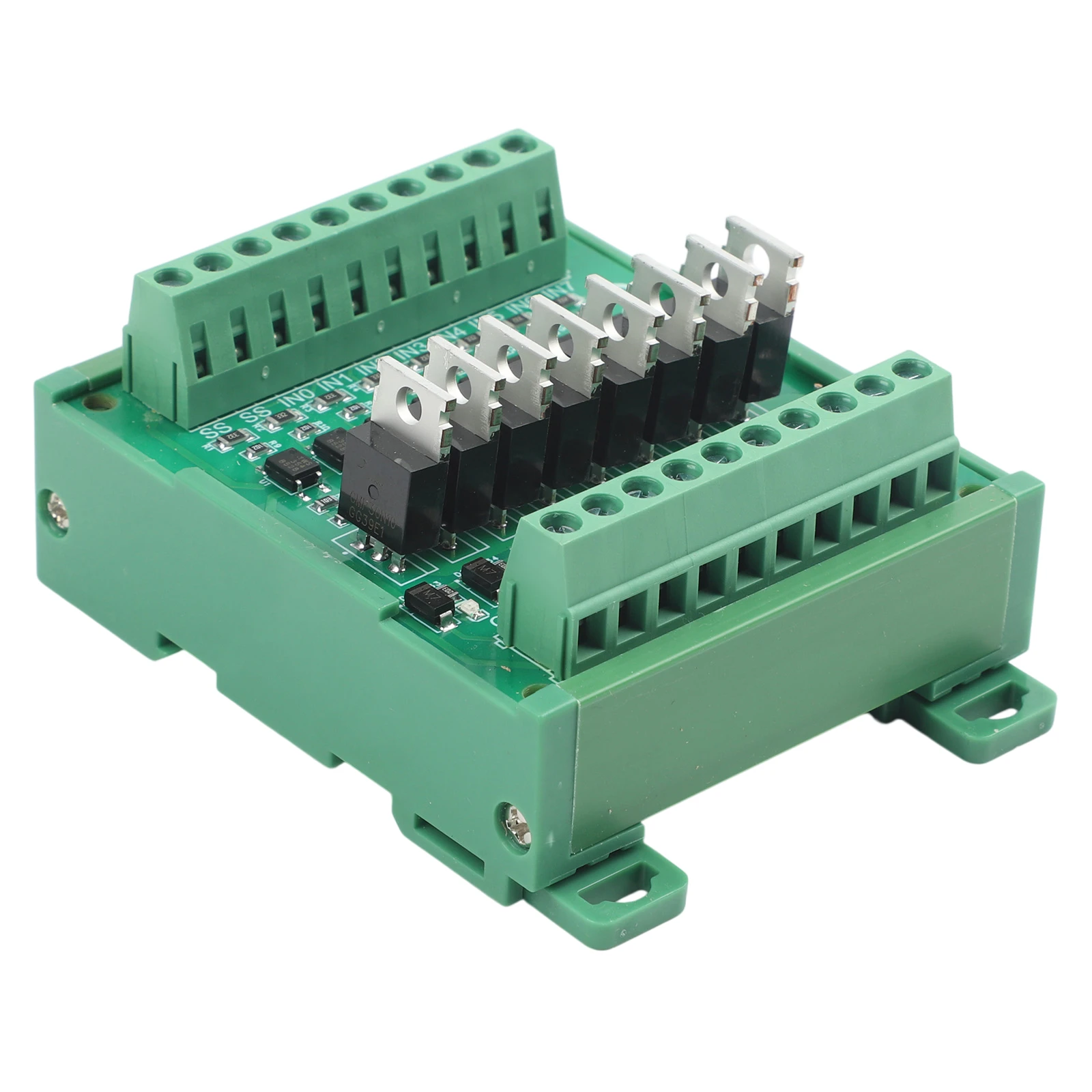 Industrial for plc Control Board 8 Channel DC Increase Board 5A NPN Output 12/24VDC for Hydraulic and Pneumatic Valve Control