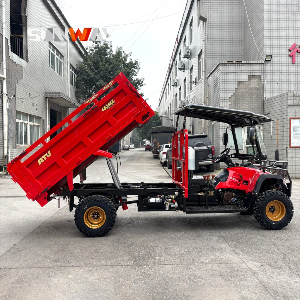 

Farm Field Pull Cargo All-terrain Four-wheel Drive Mountain Off-road ATV Farmer Four-wheeler