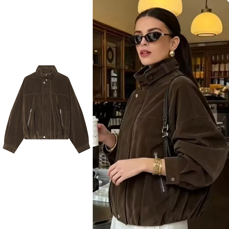 New Women's Jackets Autumn 2026 New Fashion Loose Elegant Women Travel Warm Coats Chic Youth Street Travel Autumn Outerwear Coat