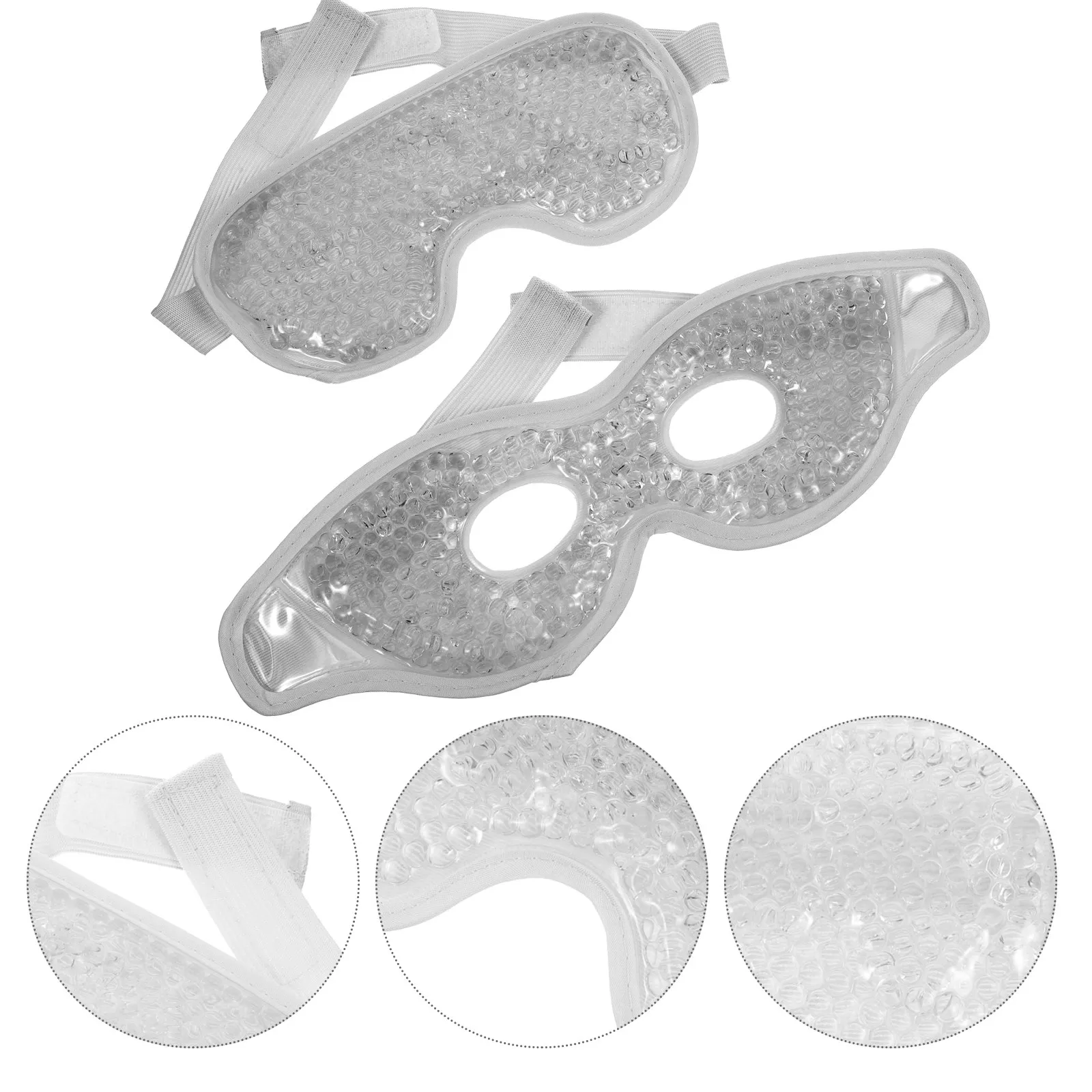 2Pcs Eye Ice Packs Cold Compress for Dryness and Dark Circles Relief Patches Cooling Eye Pad Cooling Packs Heat Pack