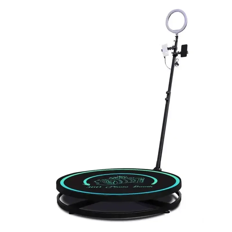 Factory's New Portable 360 Degree Photo Booth Camera Auto-Rotating Turntable for iPad & Smartphones