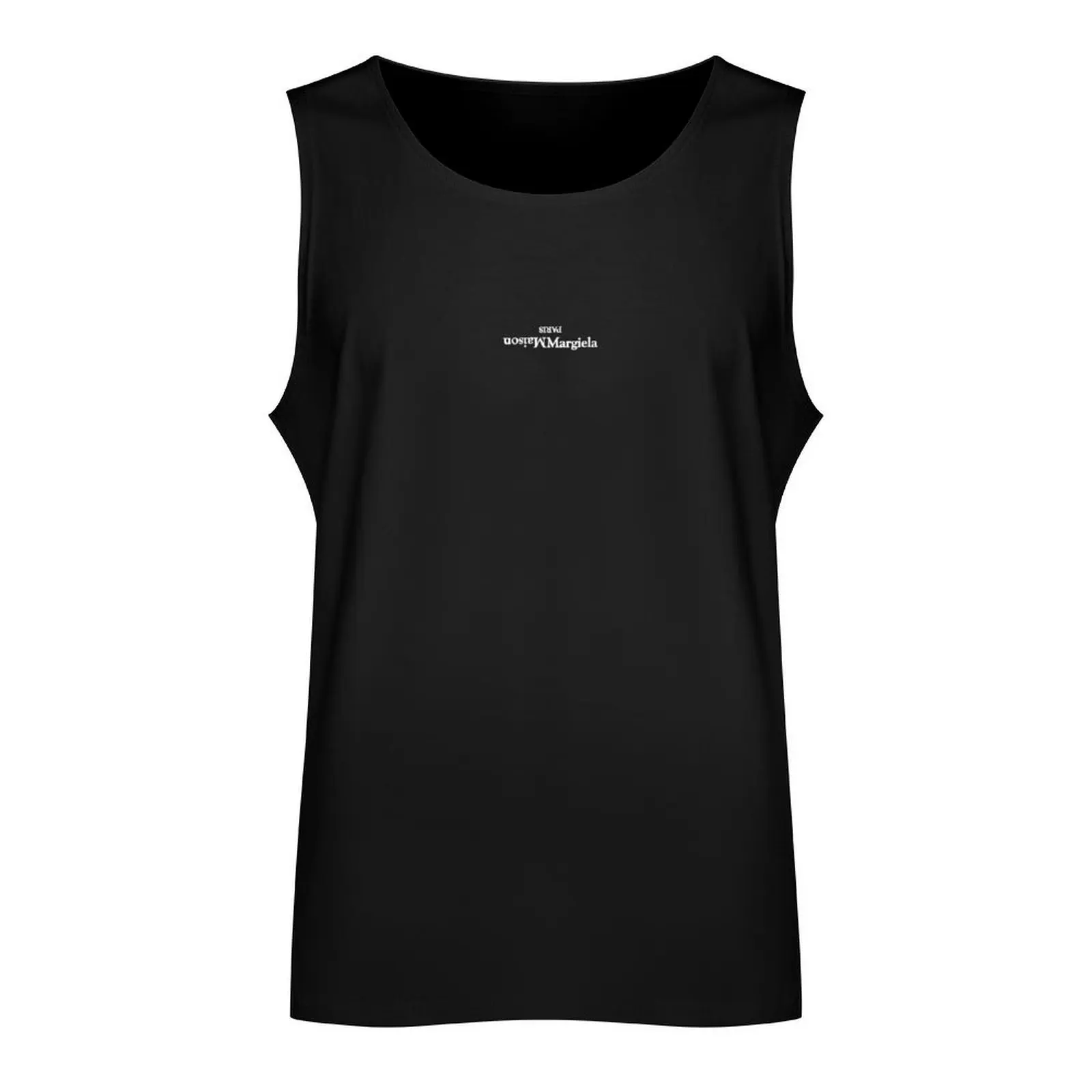 Paris white font Tank Top t-shirts for men Male vest Men's tops Vest male