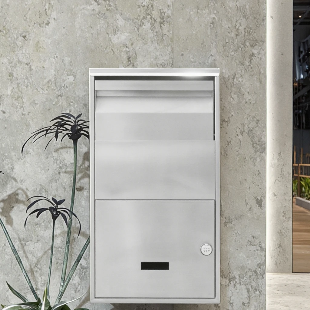 Free Standing Drop Box Mailboxes Rustproof Waterproof and Anti-Theft with Powder Coating Finish