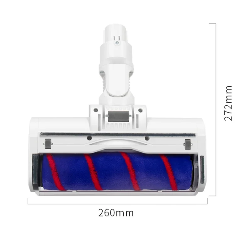 AD23-LED Floor Brush Head For Xiaomi Mijia 1C K10/ Mijia G9 G10 / Dreame V8/V9B/V9P/V11 Vacuum Cleaner Brush Head view 6