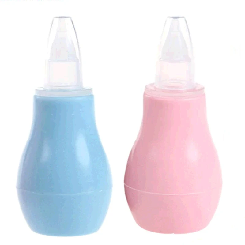 1/2/4pcs New Born Silicone Kids Safety Nose Cleaner Manual Snot Vacuum Suction Soft Children Nasal Aspirator Baby Care Accessory