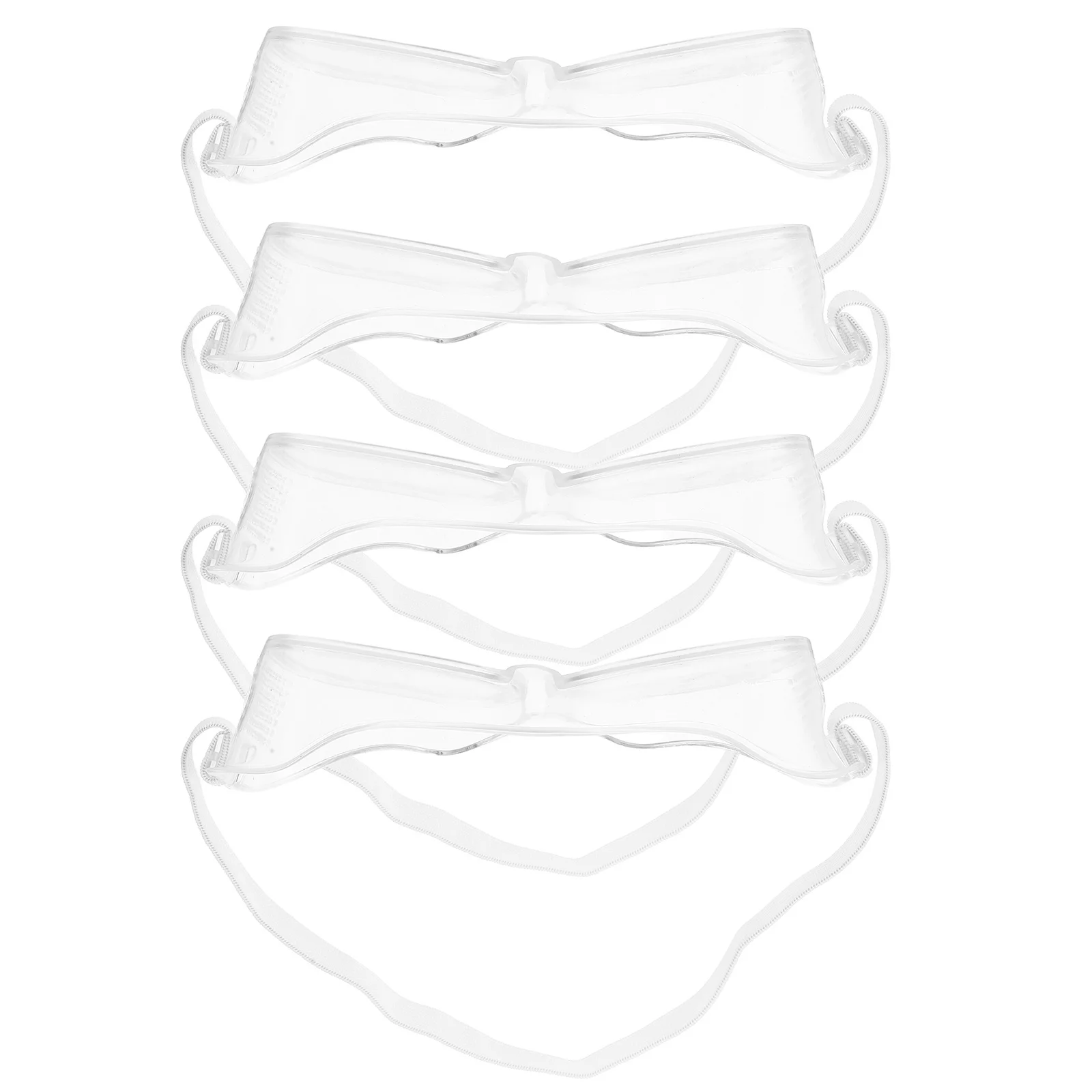 4pcs Anti-Splash Safety Goggles High Transparency For Grinding Polishing Lab Factory Industrial Use Manicure Dust