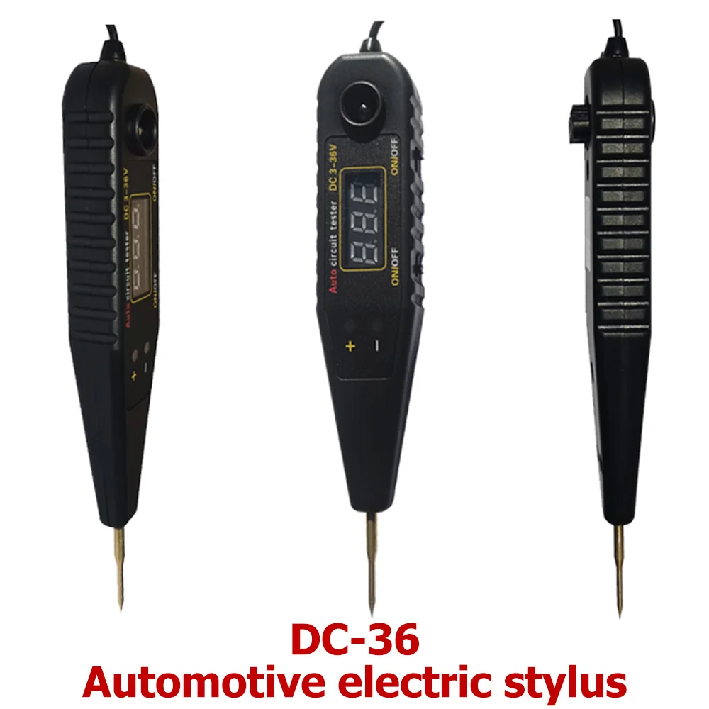 Imagem -05 - Veículo Sensor de Pulso Sinal Led Light Testing Pen Probe Carro Poder Voltímetro Auto Circuito Tester Ferramenta de Diagnóstico dc 036v