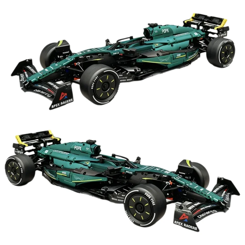2026 NIEUWE Technische Klassieke Prestaties 1912 Stuks Aston Martin Sportwagen Bouwstenen MOC DIY Montage Model Set Jongens Speelgoed Geschenken - afbeelding 2