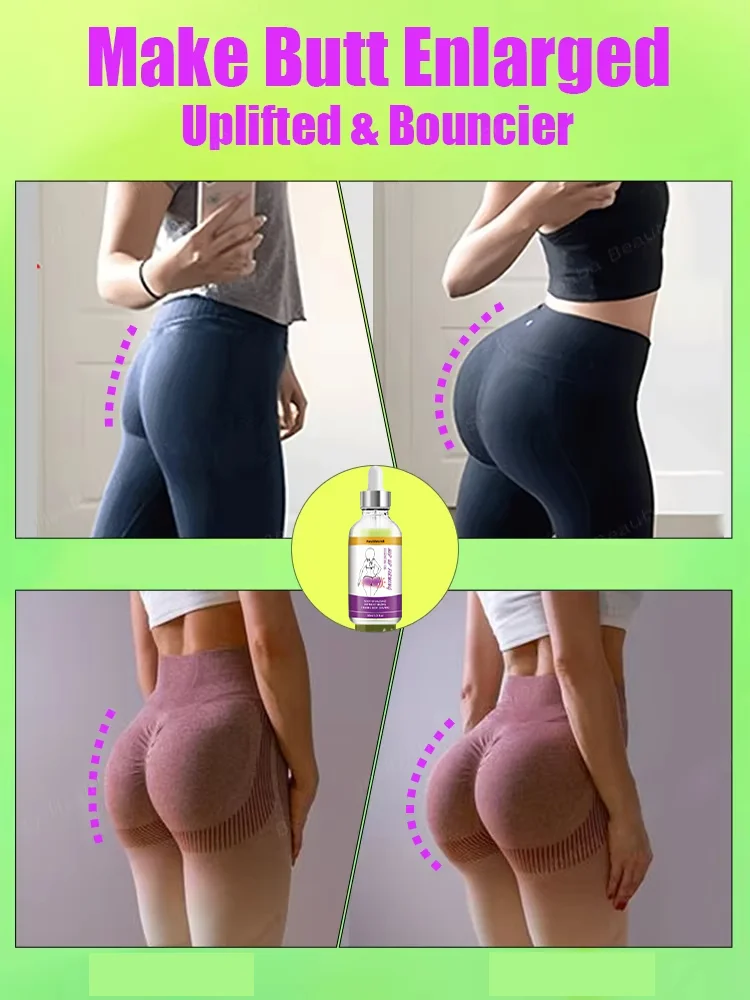 

Huile essentielle d'agrandissement des fesses, huile de levage des fesses