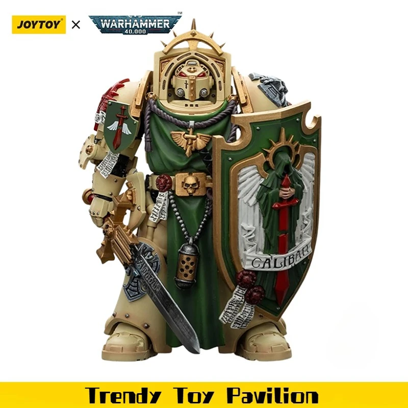 

【Pre-sale】JOYTOY Warhammer 40K Dark Angels Deathwing Knight 1With Power Sword Storm Shield and Teleport Homer 1/18 Action Figu