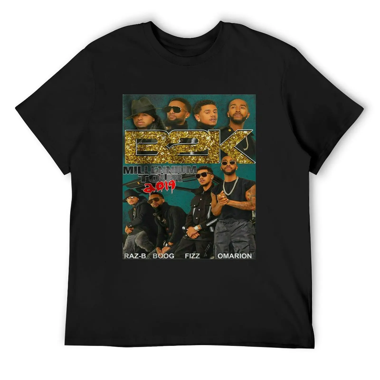 

Vintage 9039s Inspired B2k Millenium Tour T-Shirt anime figures vintage anime shirt Short sleeve tee t shirts for men graphic