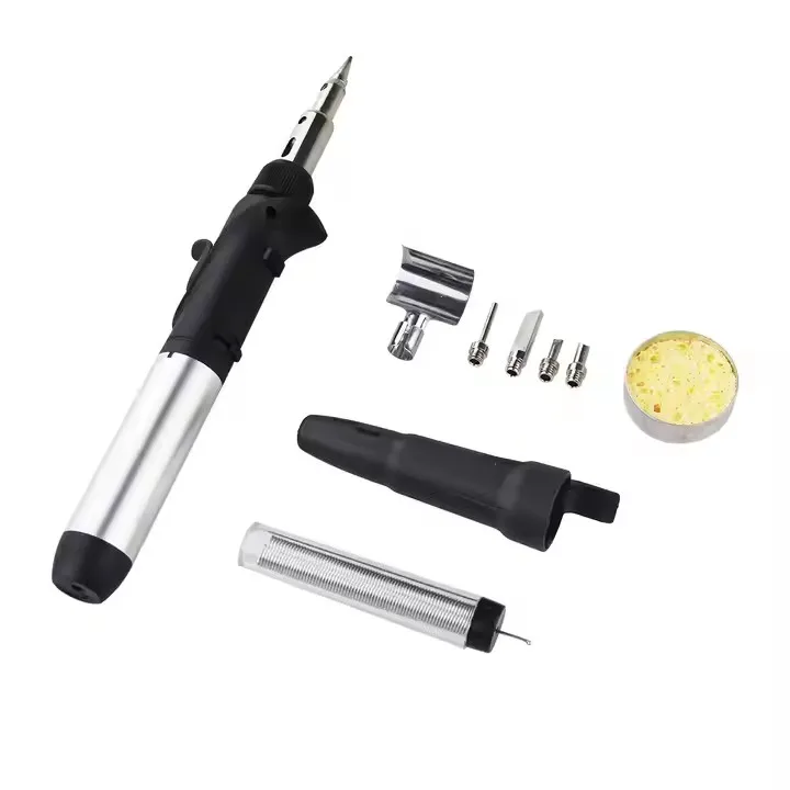 Imagem -03 - Multifuncional Mini Cordless Welding Torch Butano Ferro de Solda a Gás sem Fio Pen Kit Grupo em 10 em 1