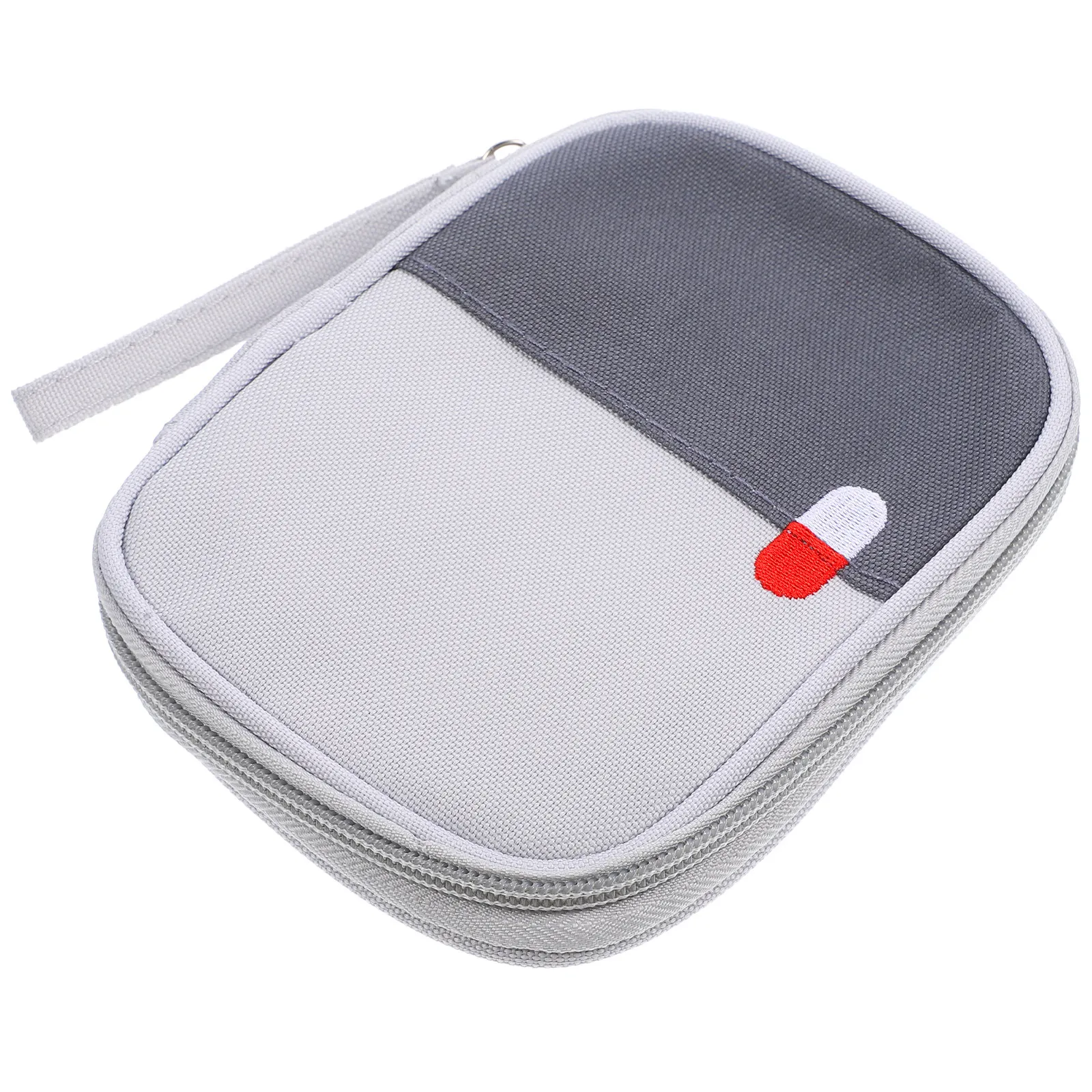 

Portable Medicine Bag Oxford Cloth First Aid Pouch Empty Lightweight Travel Hiking Emergency Organizer Small Supply Bag