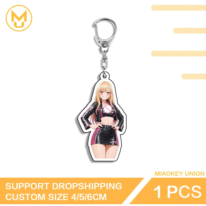 Kitagawa Marin Acrylic Key Chains Monstrous Hot Selling Animelover Costumes Jewelry Useless Funny Gift Tiki Related Items