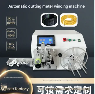 

Автоматическая машина для намотки измерителя резки для наушников, данных, зарядного устройства, электронного устройства