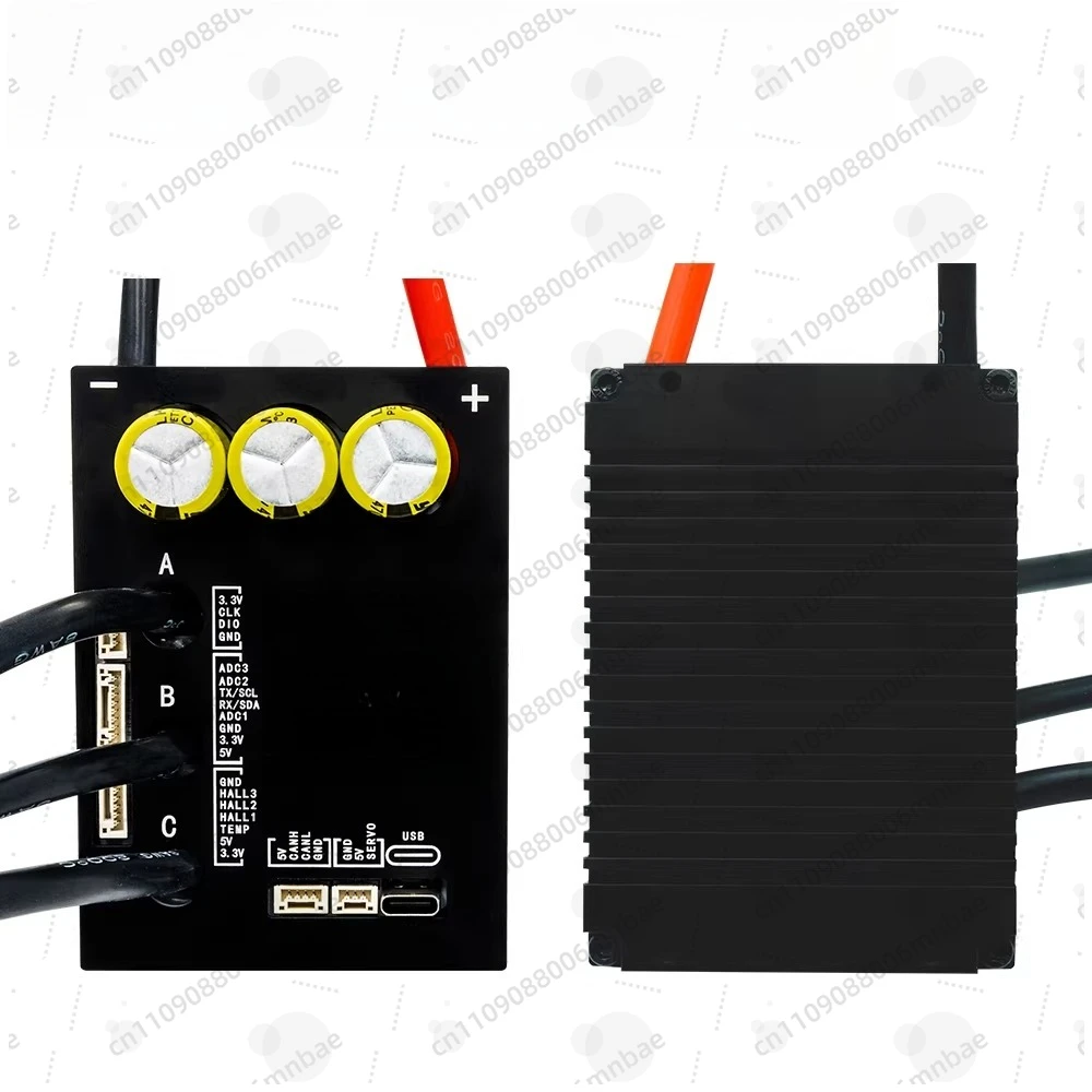 For VESC6 BESC 100A Scooter High Performance RC Car Model Aircraft FOC Brushless Motor 60100HP 60V/100A