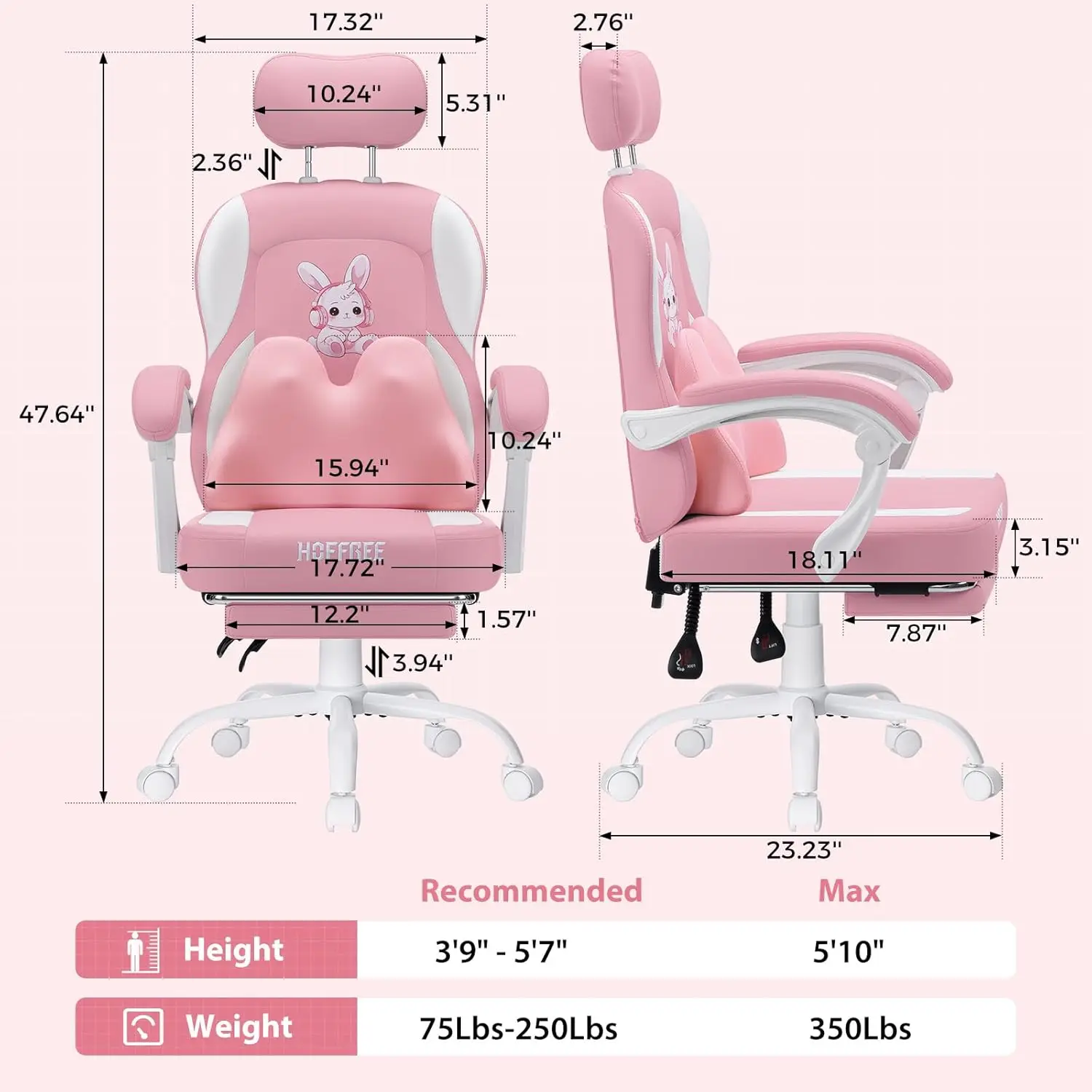 Kids Computer Gaming Chair for - Gaming Chair Lumbar Pillow บทวิจารณ์และราคา