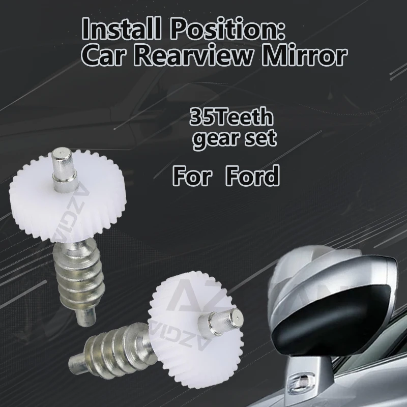 

AZGIANT For Ford Puma/Fiesta/Fusion/F150/Mustang/Edge Car 35T gears of power Rear View Reversing Mirror Folding tool maintain