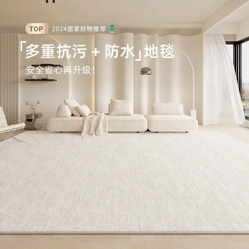 Ins Cream Wind Winter Warm Non-slip Soft No Crease Washed Back Carpet Bedroom Living Room Cloakroom Bedside Blanket