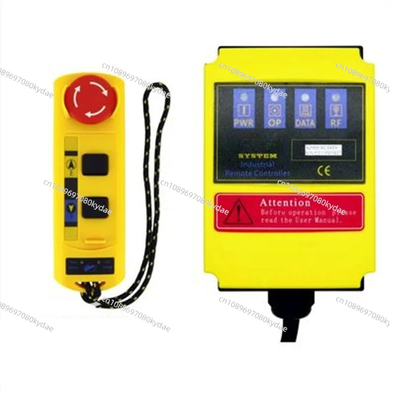 A2HH Industrial Remote Control Switch, Built-in Contactor with Emergency Stop for Electric Hoist, 220V, 380V