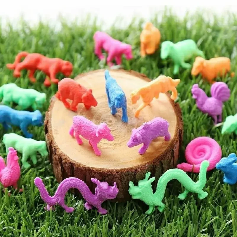 Novelty water grow up ocean animal rose flower fish for child educational toy kids immagination funny toys