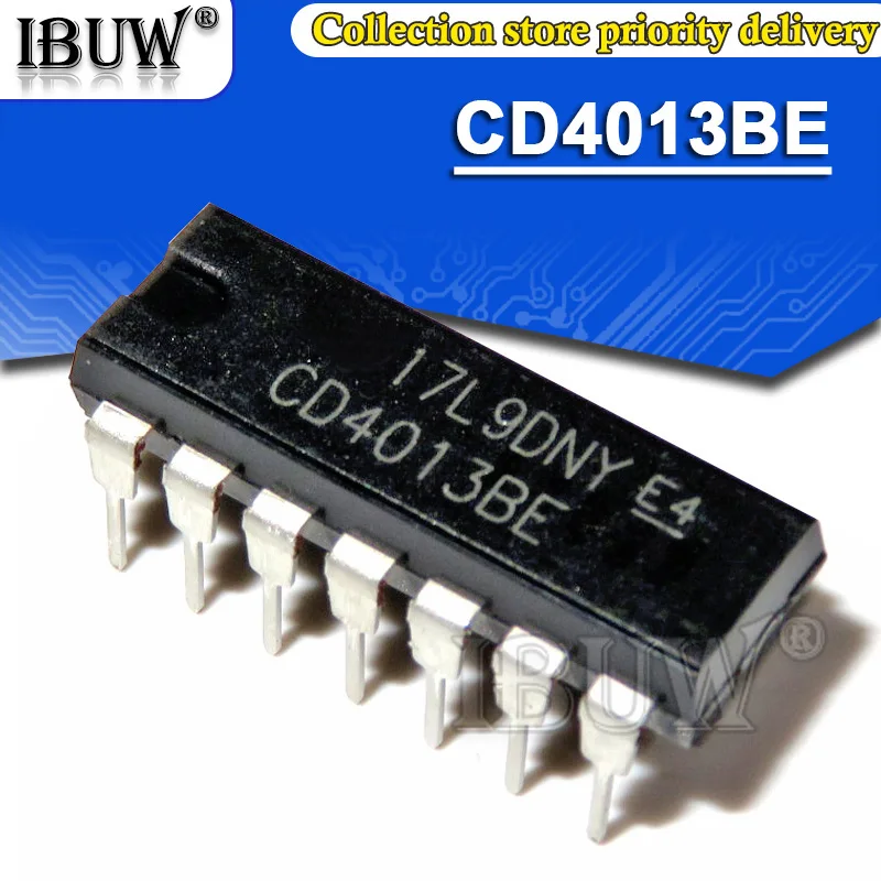 10 Stück cd4013be dip cd4013 dip-14 cd4013bd dip14