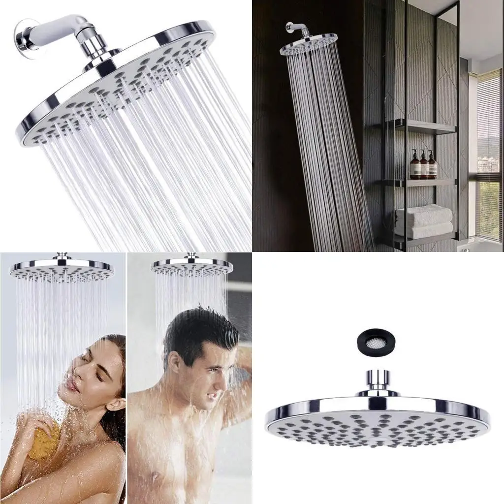

R9UF Top Pain Fall Shower для головы ультратонкий круглый душ вертикальный душ для H