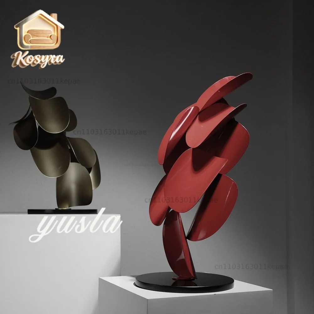 Advanced model room Sales department Entrance cabinet King-size villa living room Floor-to-ceiling ornament Home decoration