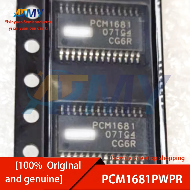 PCM5121PWR PCM5121 PCM1681PWPR PCM1681 PCM5122 PCM5122PWR TSSOP-28 SMD Audio DAC Chip