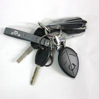 Remote Control Key Finder Wireless Leaf Shape Key Finder Set with Whistle Remote Control Waterproof Anti-lost for Portable