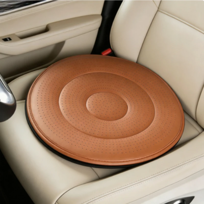 

Новая универсальная автомобильная подушка-накидка на сиденье с вращением на 360 градусов для пожилых людей и беременных женщин, всесезонная, для мобильного использования в автомобиле