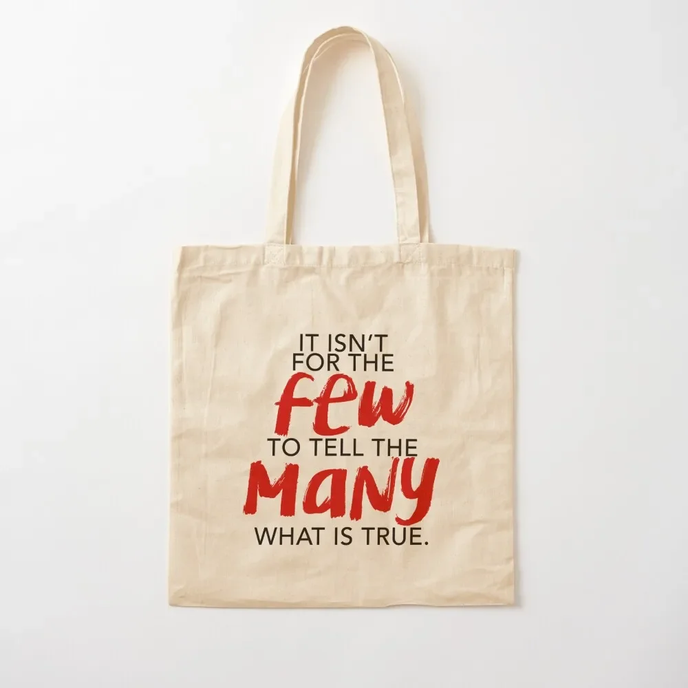 If It's True Hadestown (red) Tote Bag Woman shopper bag tote bag canvas Cloth