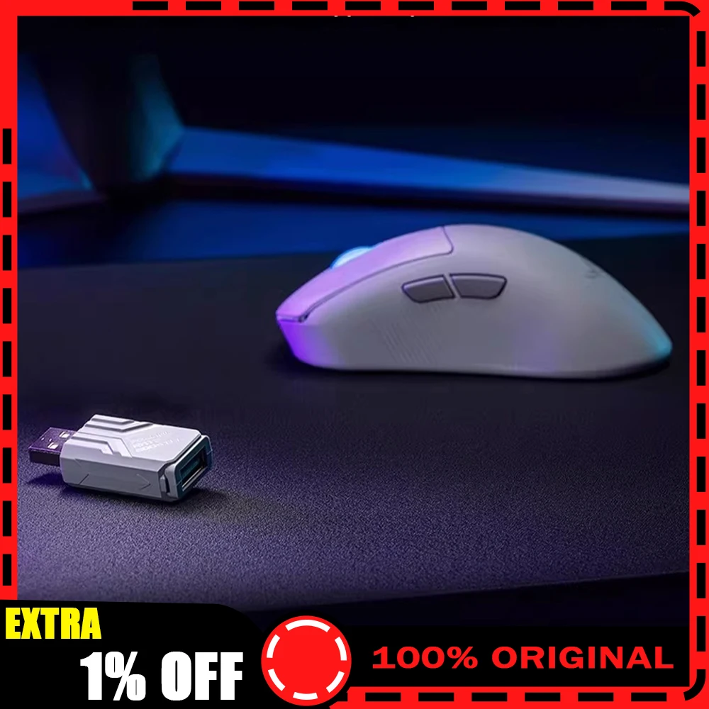 

ROG Moon Blade2 ACE Cooperate Gaming Mouse 8000Hz 750IPS Wireless Mouse 42K Sensor Three Mode Link For CSGO PC Accessories Gifts