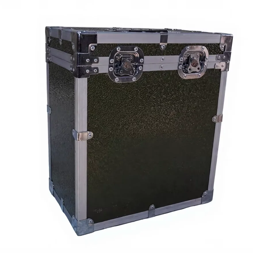 xx-Green Aluminum Flight Case 380x230x430mm 2 Premium Locks Waterproof Shockproof Heavy Duty Protective Case Competitive Price