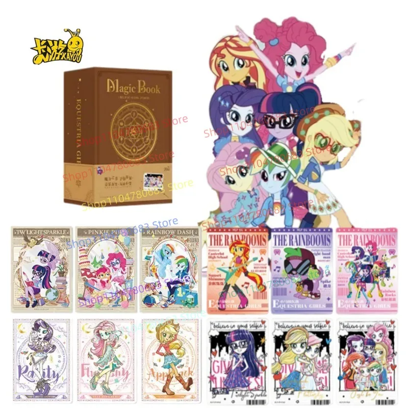 

Kayou My Little Pony Cards Magic Book, Full Box Friendship Sonic Cards, Equestria Girls Official Trading Cards