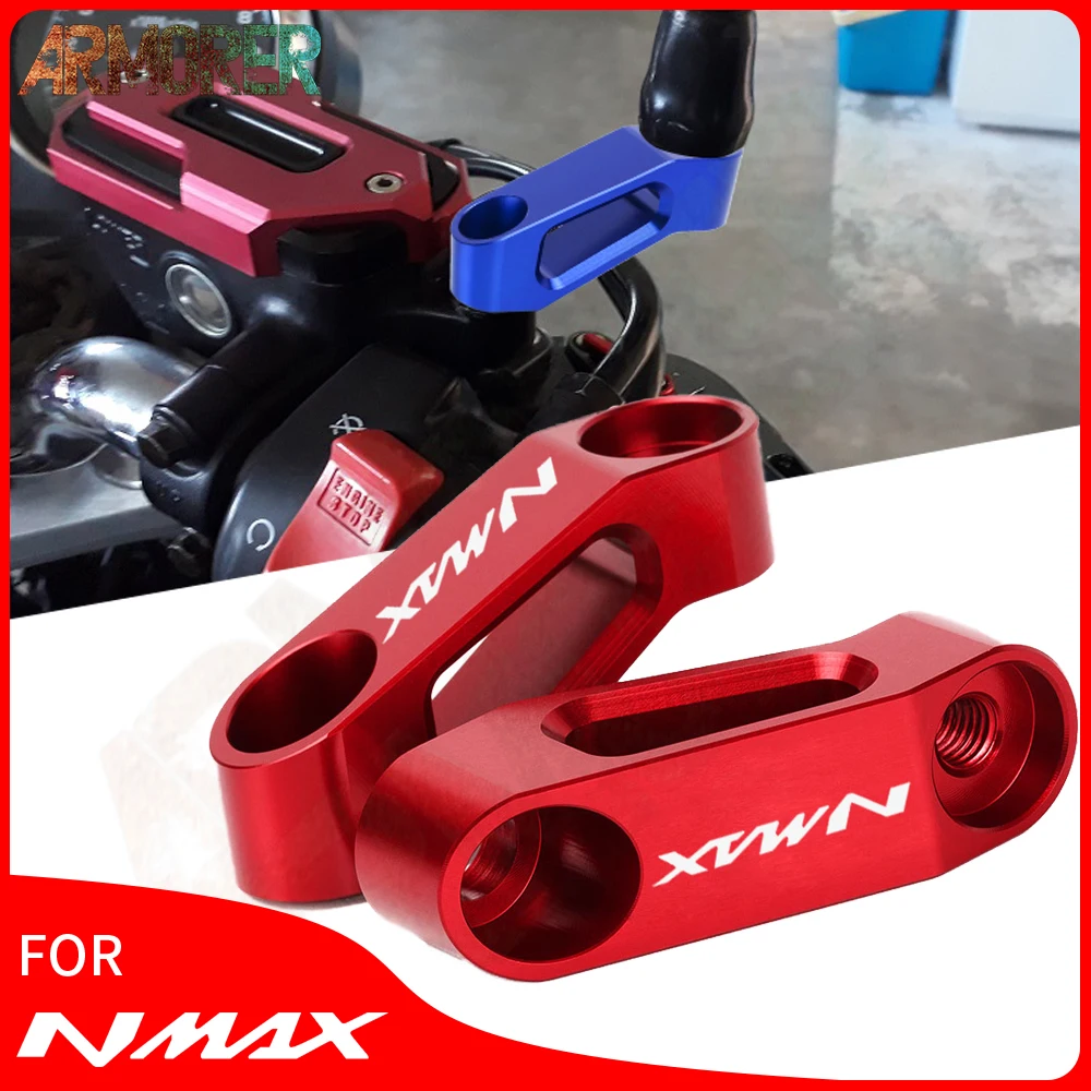 

Motorcycle Rearview Mirrors Extension Riser Extend Adapter Accessories For YAMAHA NMAX 125 155 NMAX125 NMAX155 NMAX 125 NMAX 155