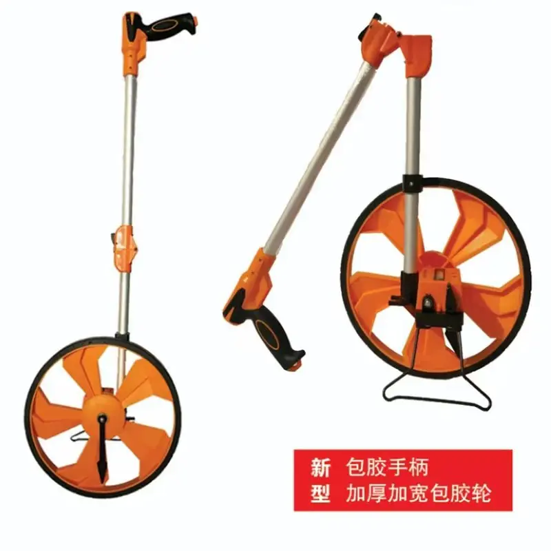 High Quality Collapsible Road Measuring Wheel Hand-Pushed Tool for Accurate Measurements