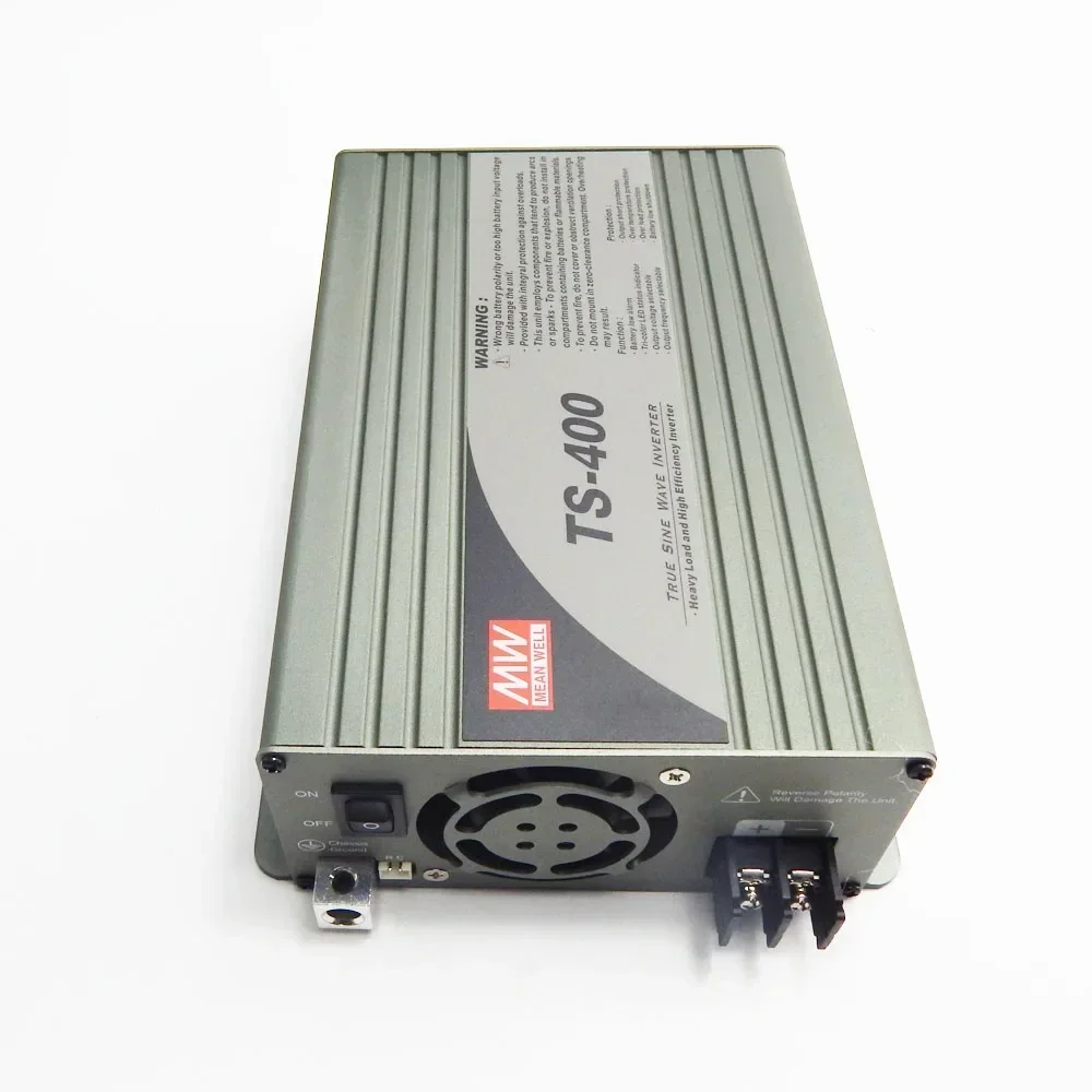 Original MEANWELL TS-400-112B 400W true sine wave dc ac power inverter