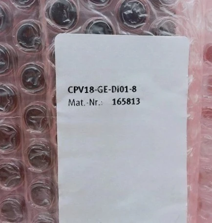 Brand New Valve Terminal Fitting CPV18-GE-DI01-8 165813 Stock Fast Delivery