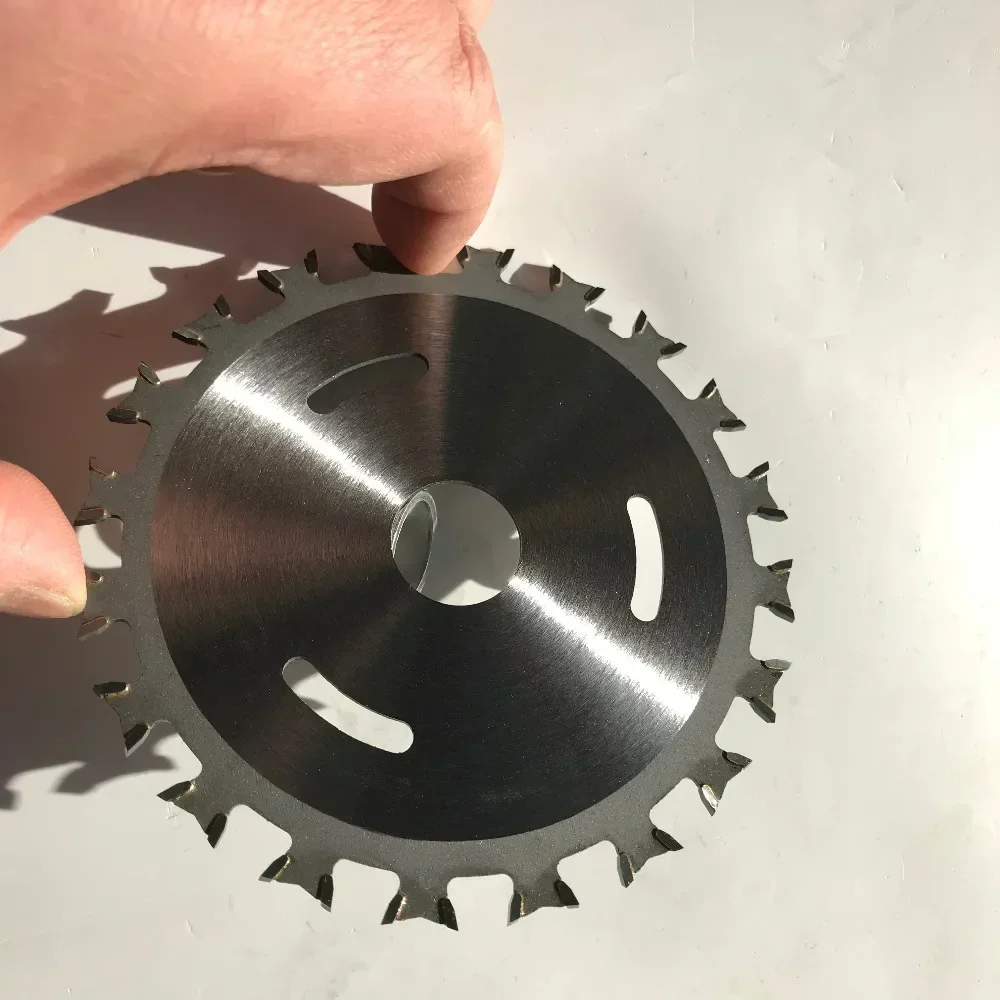 Alloy Woodworking Double Side Saw Blade Circular Cutting Disc Rotating Drilling Tool For Wood Plastic Aluminum And Steel