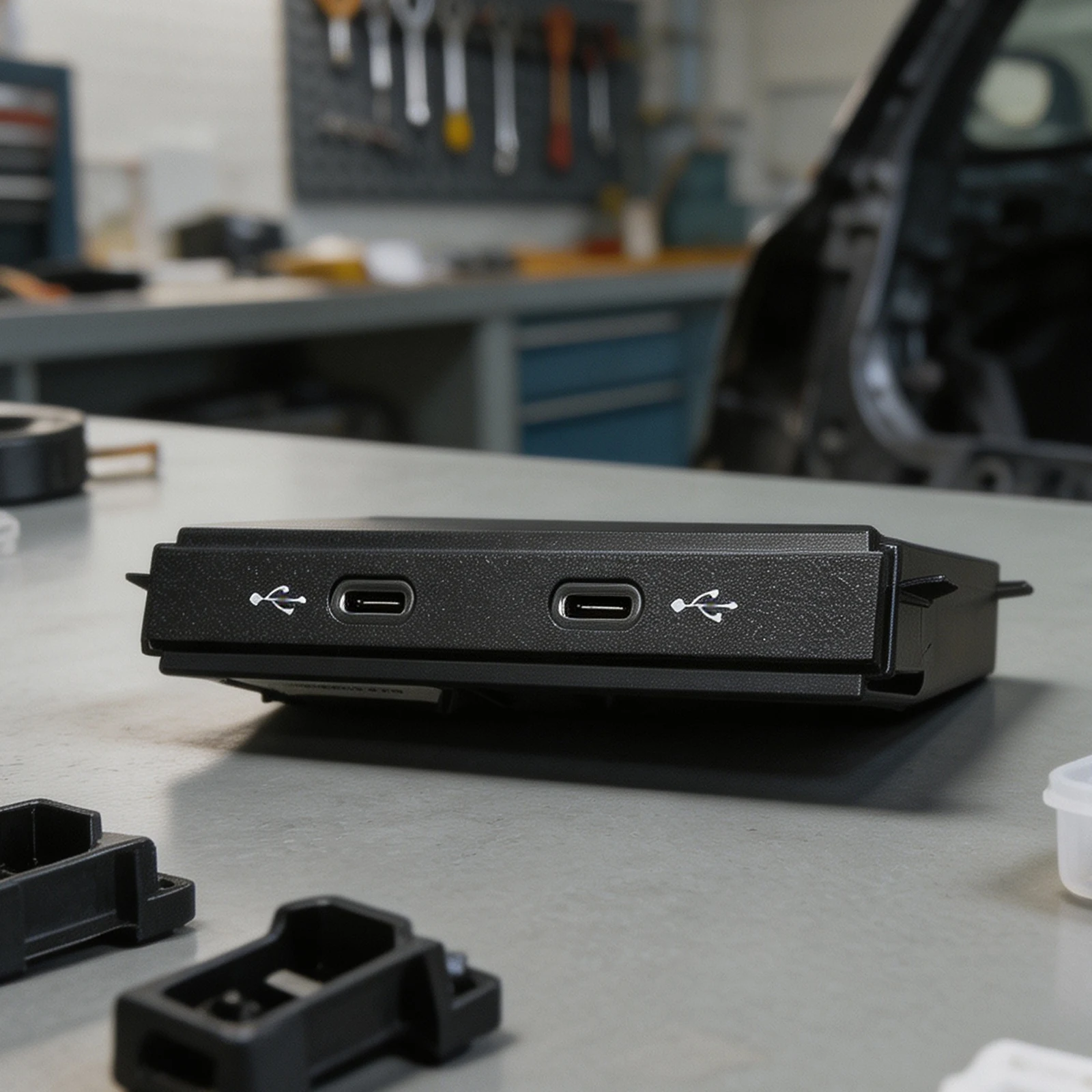 Car Accessories Car USB Port ABS Material Material Non-deformation Structure For Tiguan For Touran Car Accessories