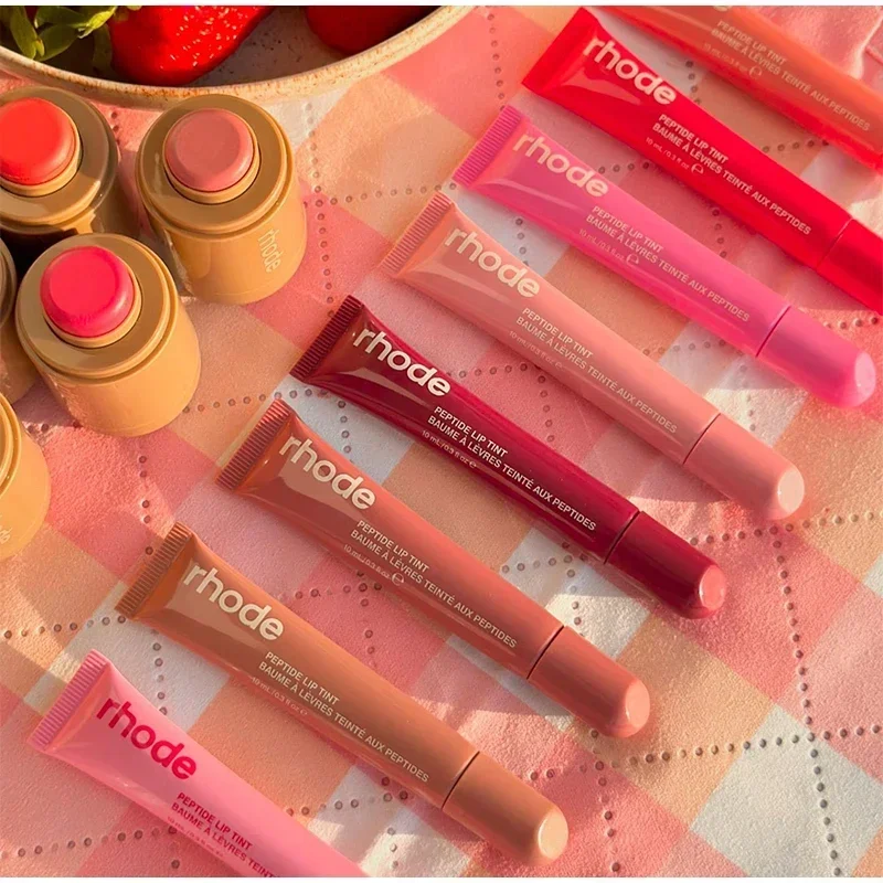 Originele Lipgloss Blush Blijvende Hydraterende Niet Gemakkelijk Te Verwijderen Make-Up Vervagen Lip Lijnen Sexy Lip Plumping Lippenstift Blush Crème