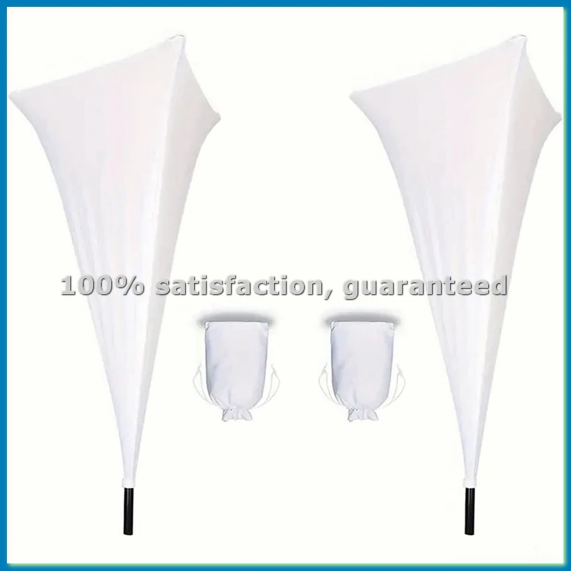 Universal DJ Light Speaker Stand Cover Stretchable Tripod Stand Skirt Flexible Height Adjustment for Stage Equipment-ABHG