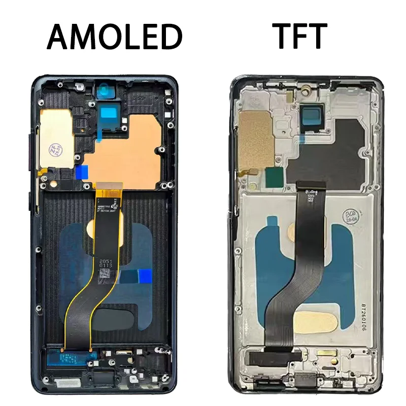 Super AMOLED dla Samsung S20+ G985 G985F G985F/DS Wyświetlacz Lcd z ramką Cyfrowy ekran dotykowy Wyświetlacz S20 Plus — zdjęcie produktu 4