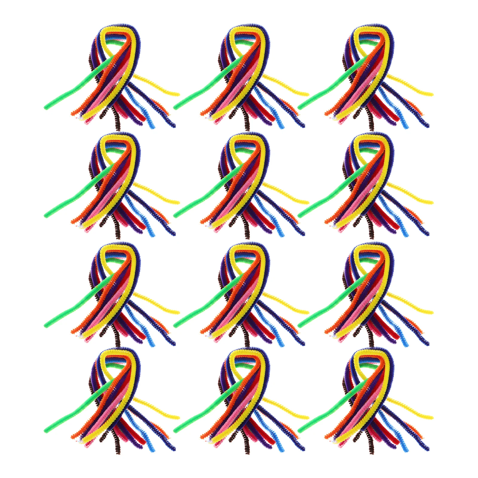 

300pcs Thick Pipe Cleaners Craft Supplies Multi Color Chenille Stems Assorted Diy Art Projects Creative Decoration Tools High