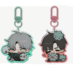Alien Stage Anime Keychain Women Ivan Till Acrylic Key Chain Toy Man Kawaii Key Ring Bag Pendant Ornament Manga Good Friend Gift