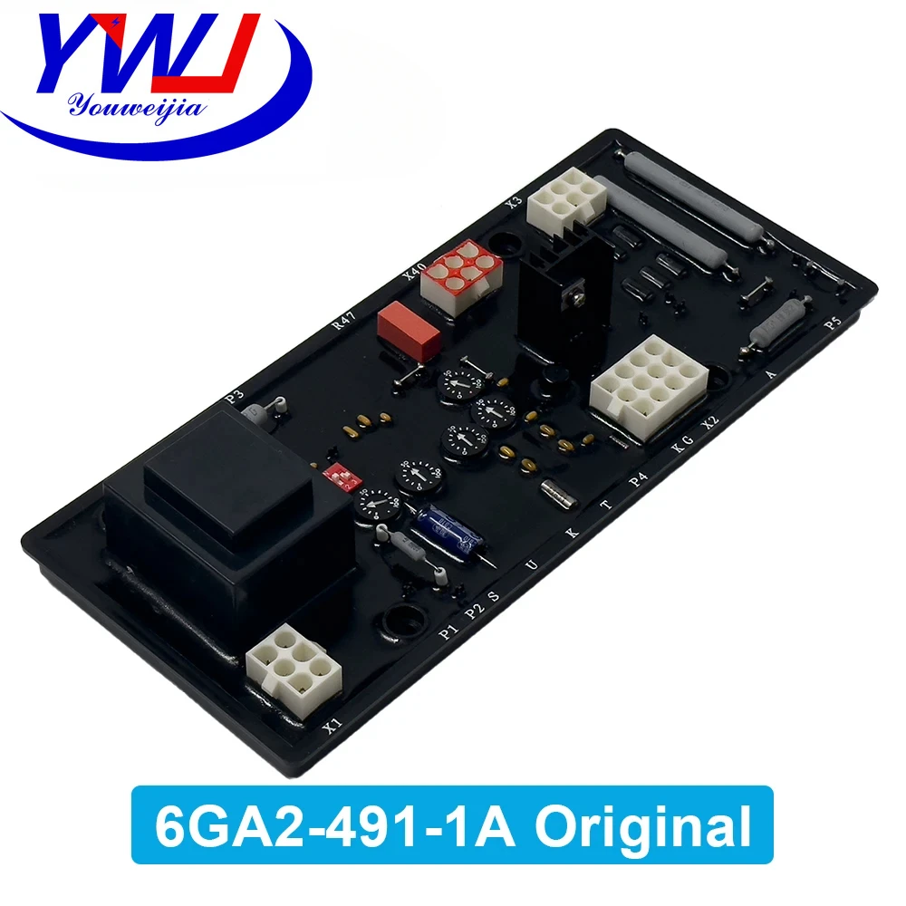 6GA2-491-1A CSSC IFC6 مولد AVR منظم جهد كهربائي أوتوماتيكي استقرار المولد أجزاء منظم الإثارة بدون فرش
