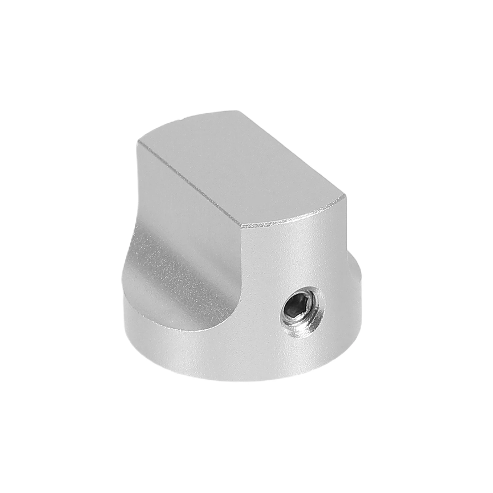 

Aluminum Volume Control Knob 20X15Mm Brushed Silver Duckbill Style For Amplifier Audio Equipment Home Studio Use Durable Smooth
