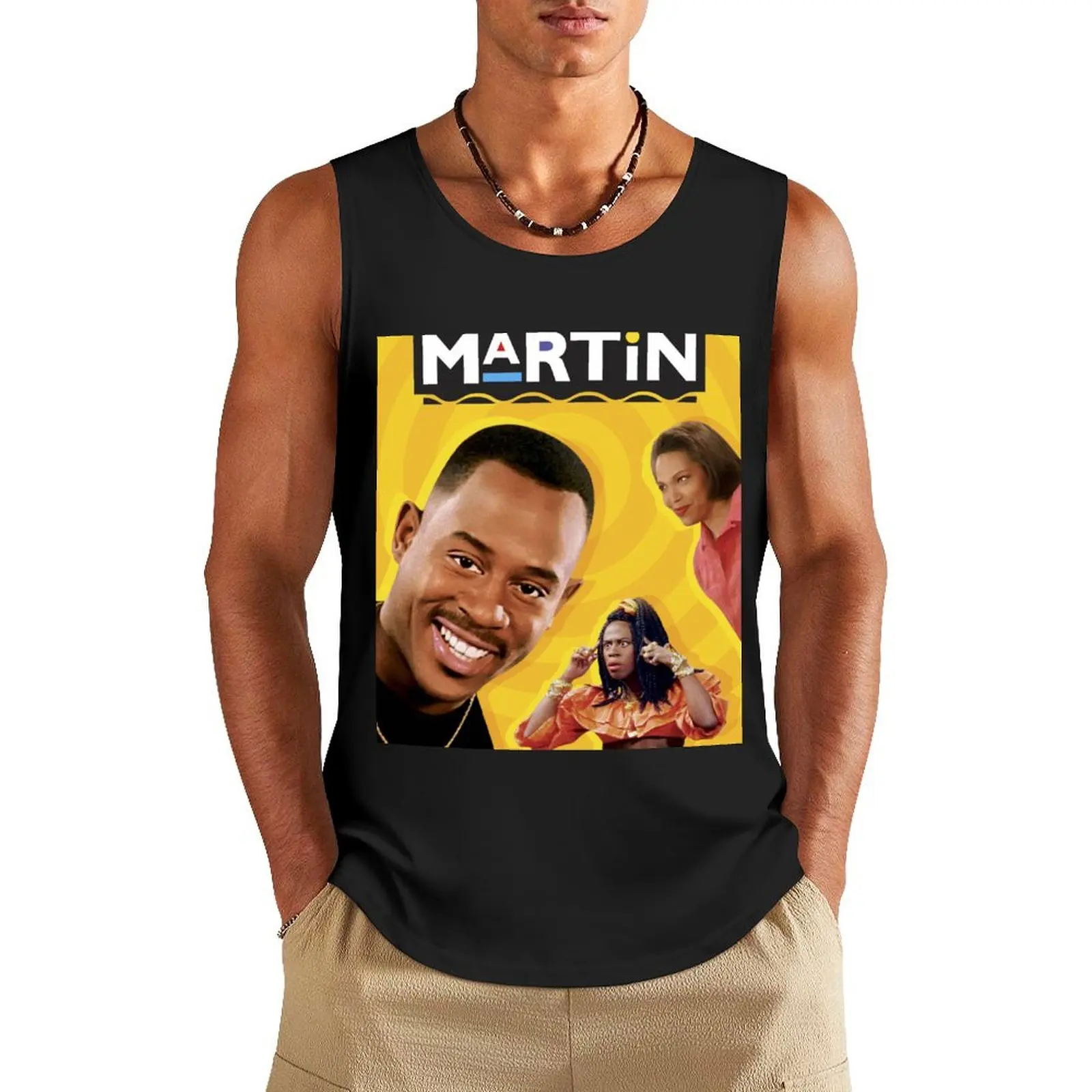 

Martin 90s TV Show and Series Tank Top Men's t-shirts Vest male men clothing